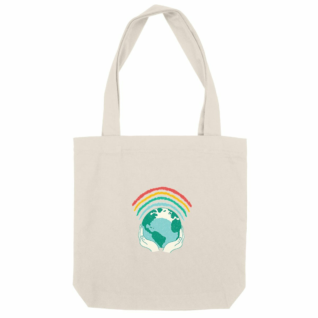 Earth Rainbow Recycled Tote 