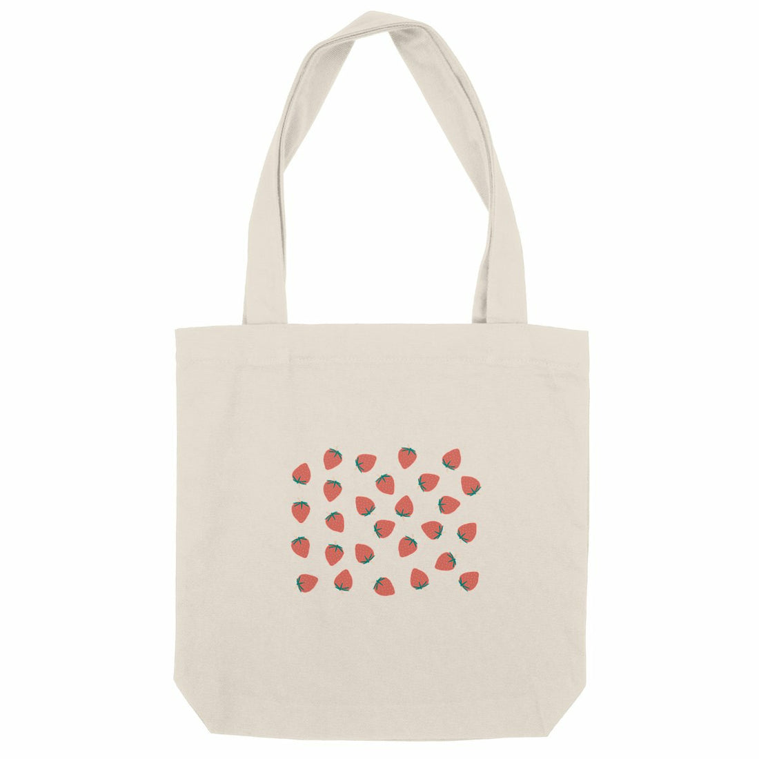 Strawberries Recycled Tote 